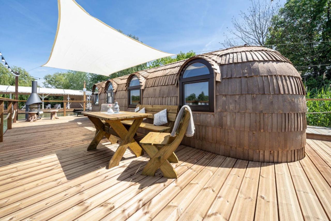 Lieblingsplatz Parey - Schwimmendes Iglu Otel Dış mekan fotoğraf
